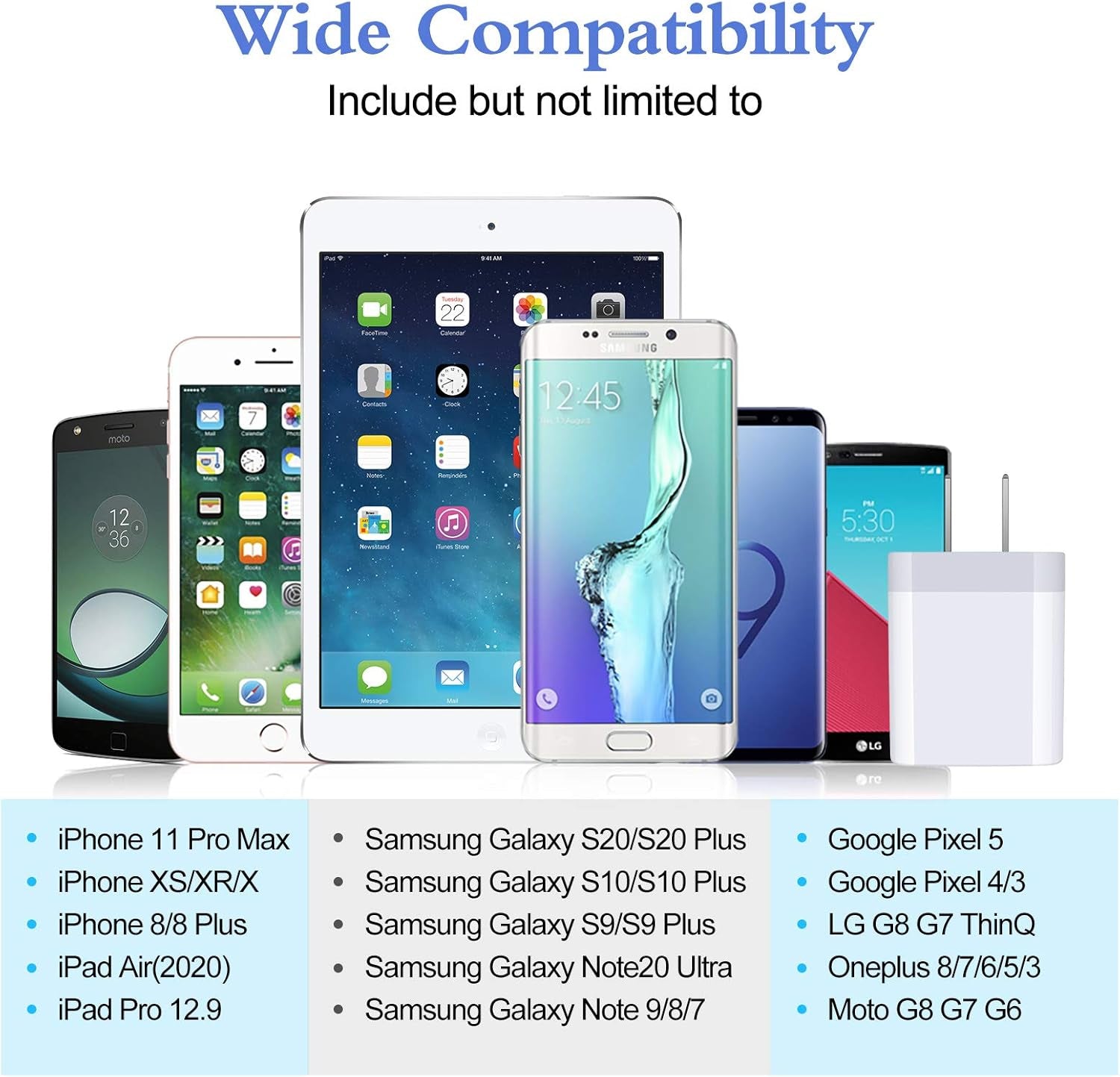 20W Samsung S25 Type C Wall Charger Fast Charging Block for Galaxy A17 A56 A16 A36 S25 Ultra S24 A15 A55 A14, PD 3.0 Wall Charger USB C Box Adapter for Iphone 16E 16 15 Pro Max Pixel 9 Pro XL 8A 8 Pro